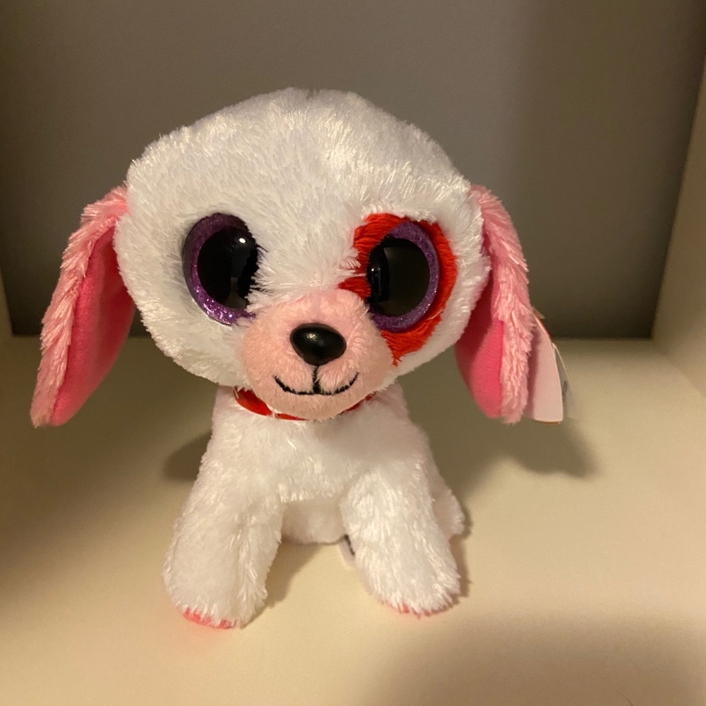 Ty Beanie Boo Dog Darlin 6” . RETIRED